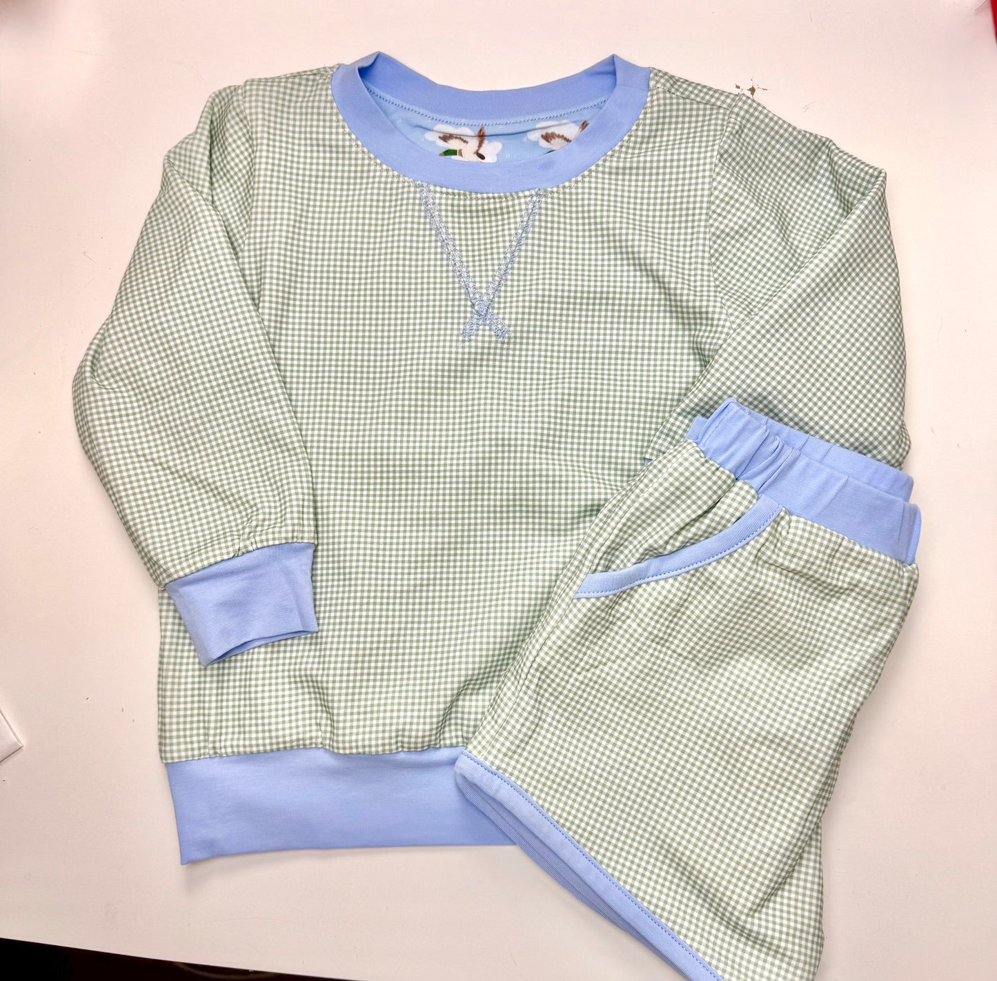 Boy’s 4-in-1 Spring Crewneck Set