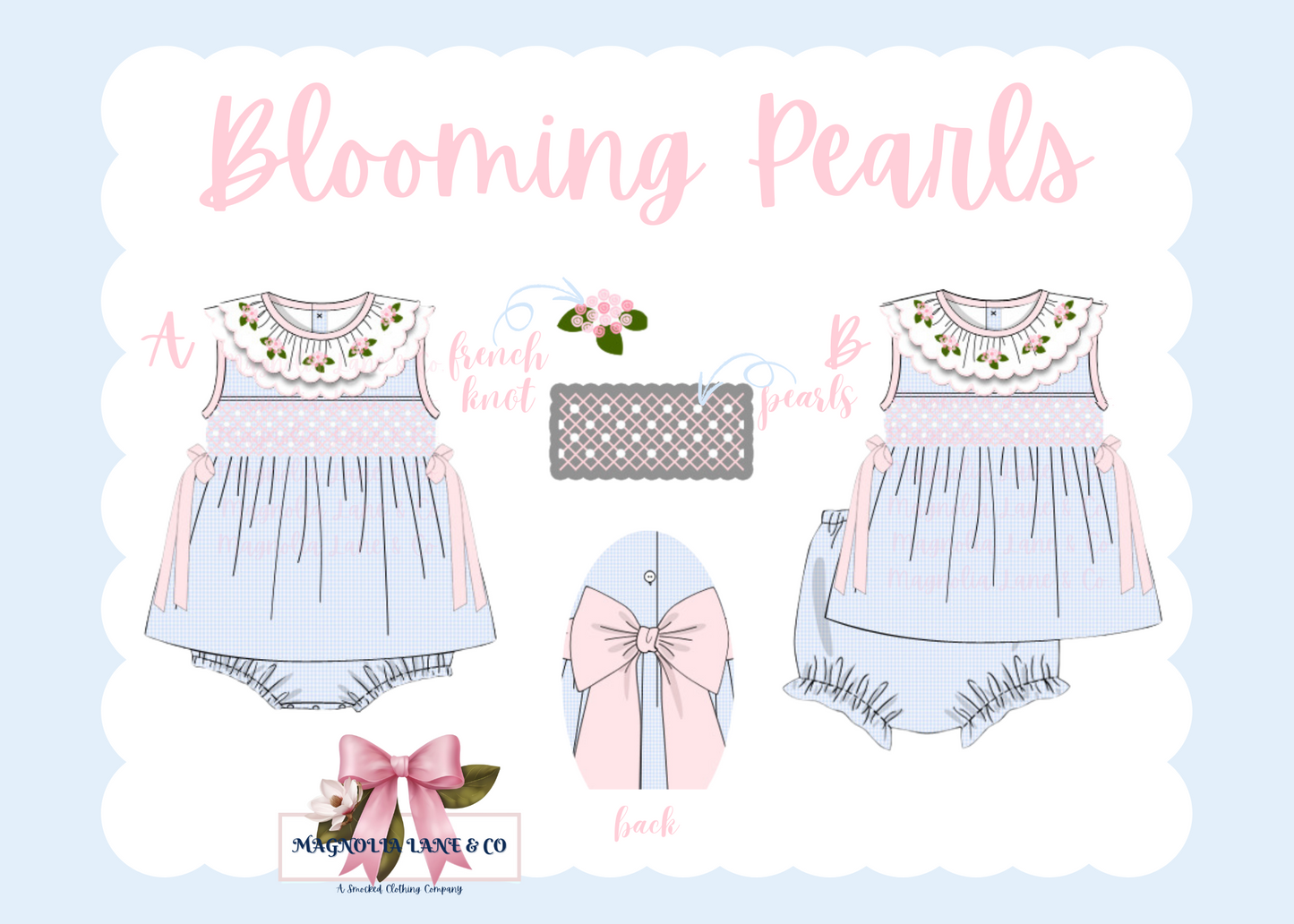 Blooming Pearls: Skirted Bubble