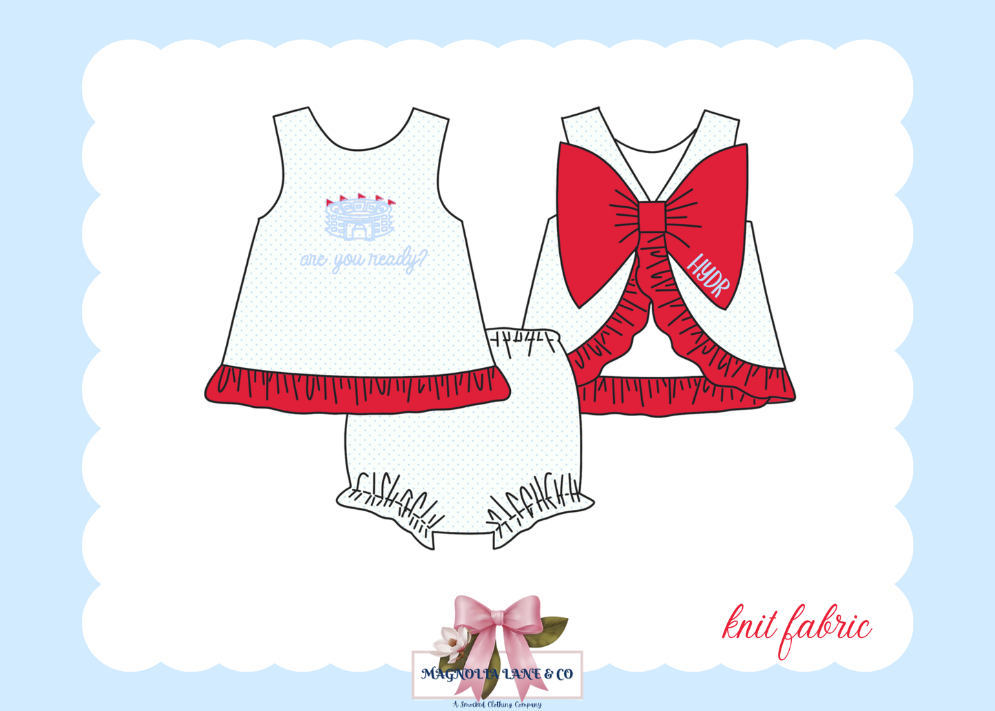 PO23: Girl's HYDR Bloomer Set