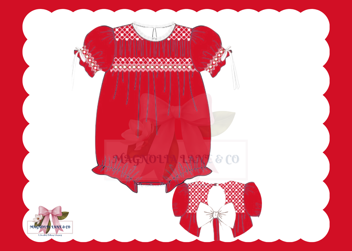 PO26: Red Christmas Heirloom: Girl’s Bubble (ETA: October)