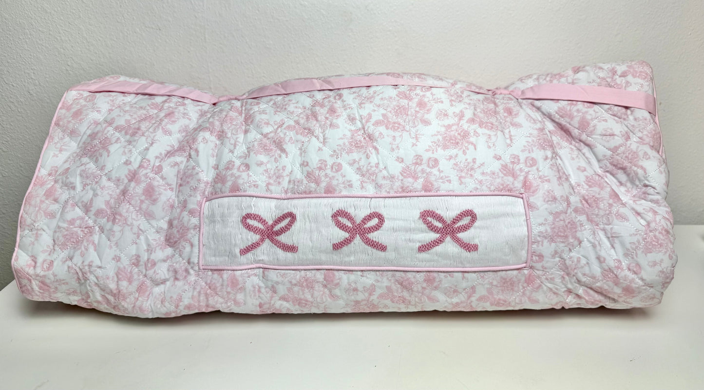 PO21: Pink Toile BTS Bundle w/ Bows (NO NAMES)
