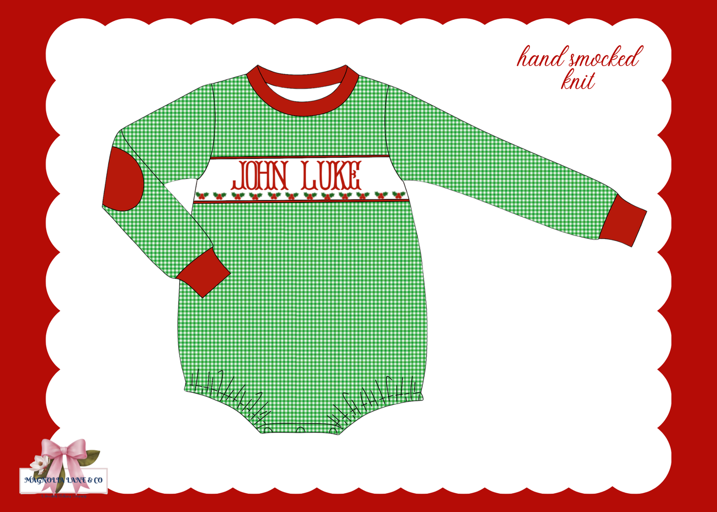 PO27: Boy's Holly Jolly Bubble (ETA: November)