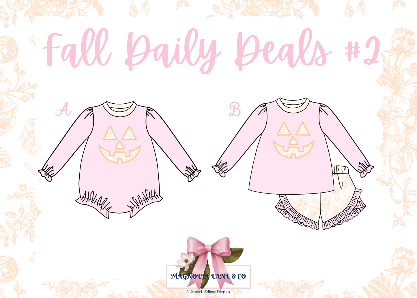 Fall Daily Deals #2 - Girl's Shorts Set