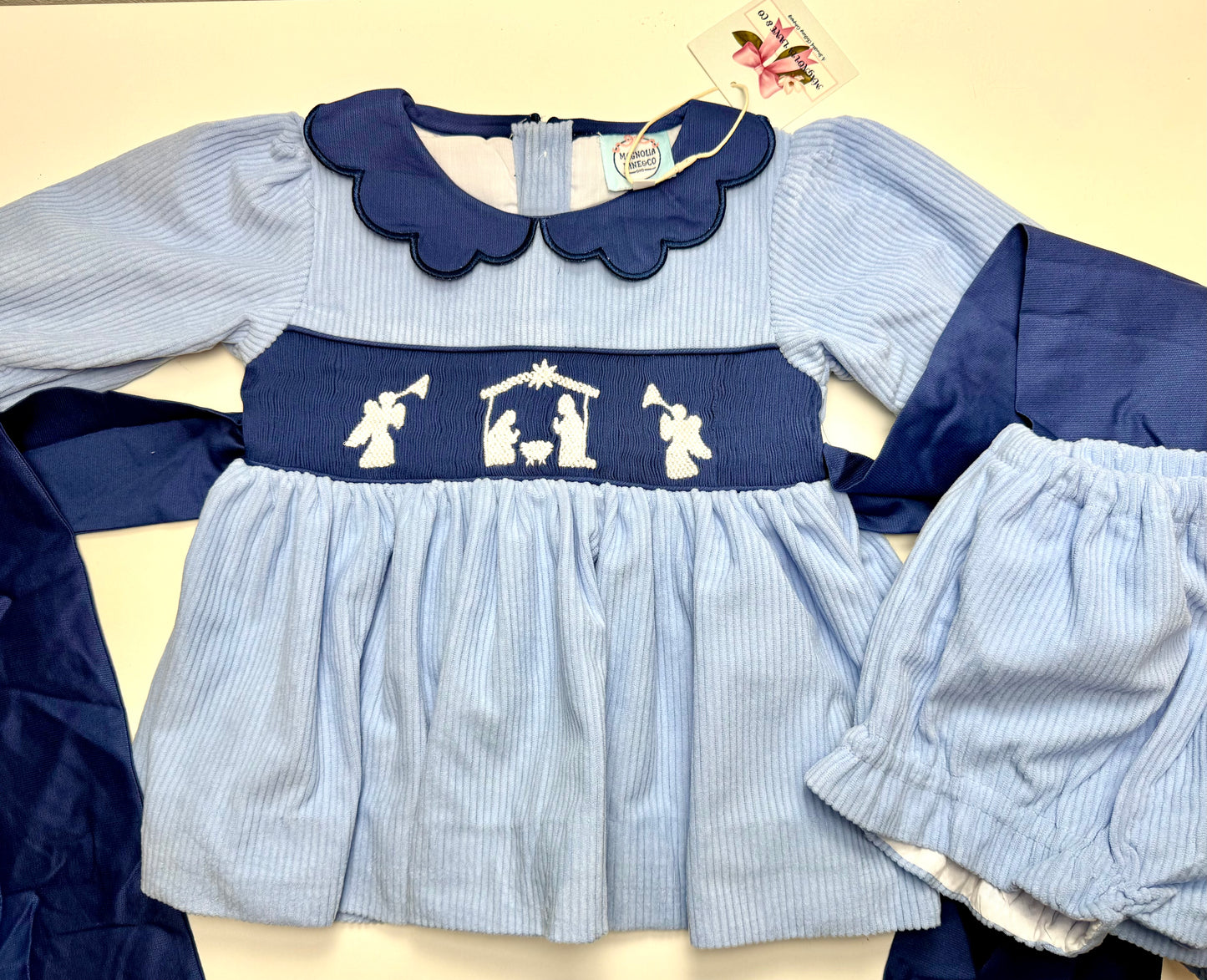 Corduroy Nativity: GIRL'S BLOOMER SET