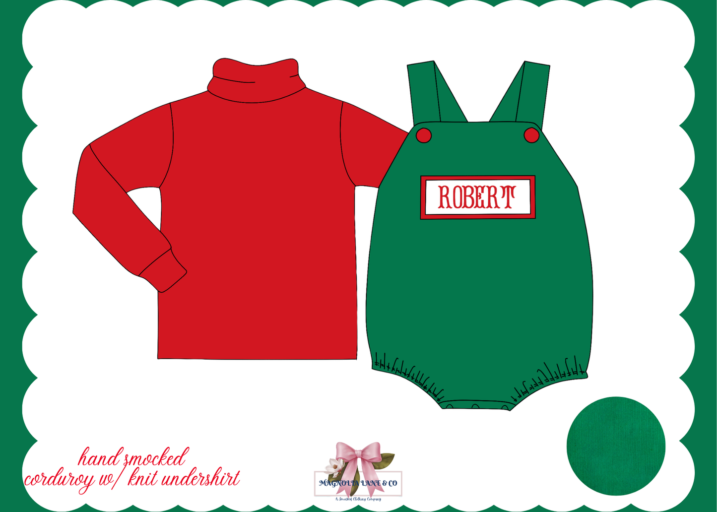 PO26: Christmas Corduroy: Boy’s Bubble (ETA: October)