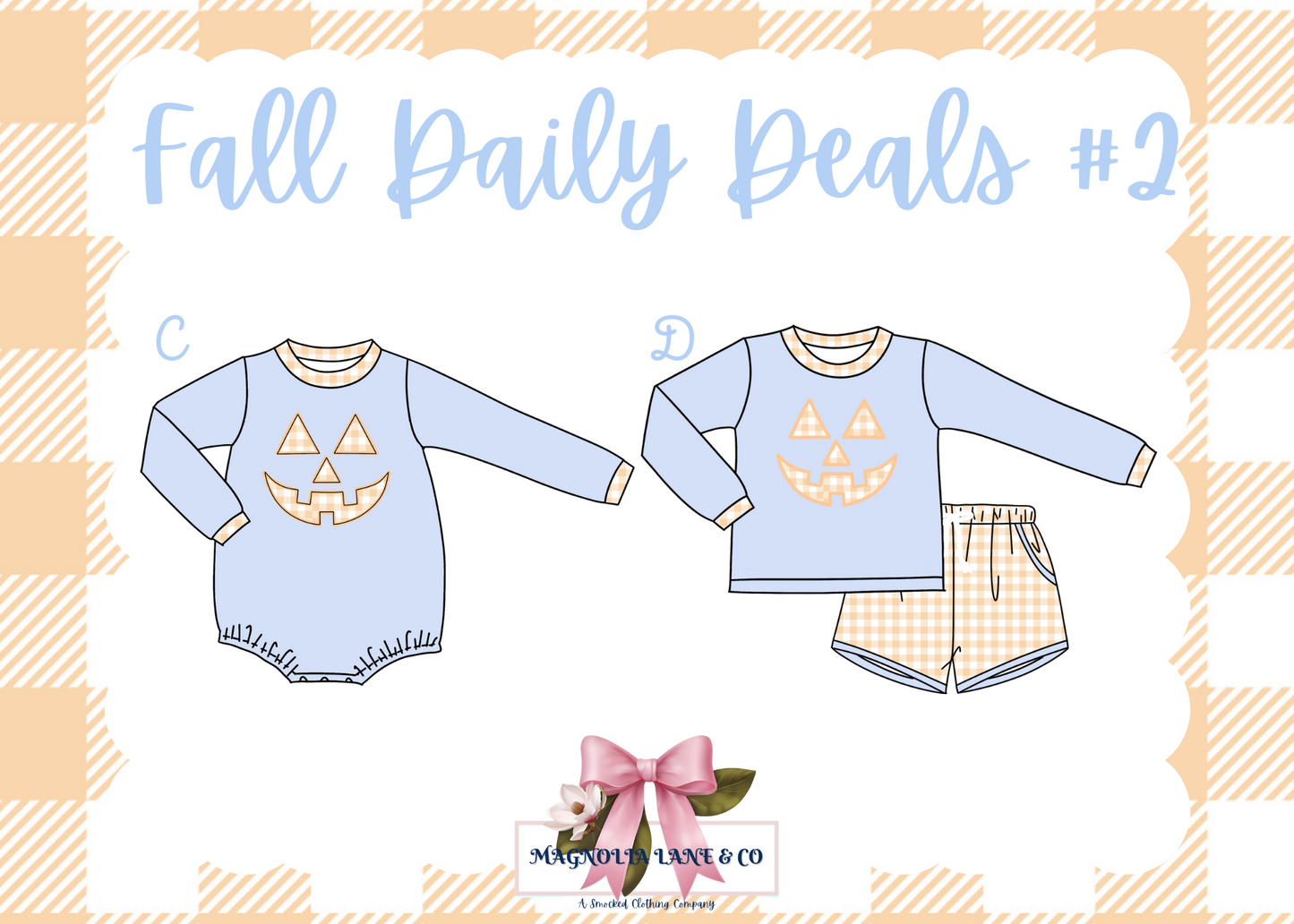 Fall Daily Deals #2 - Boy's Shorts Set