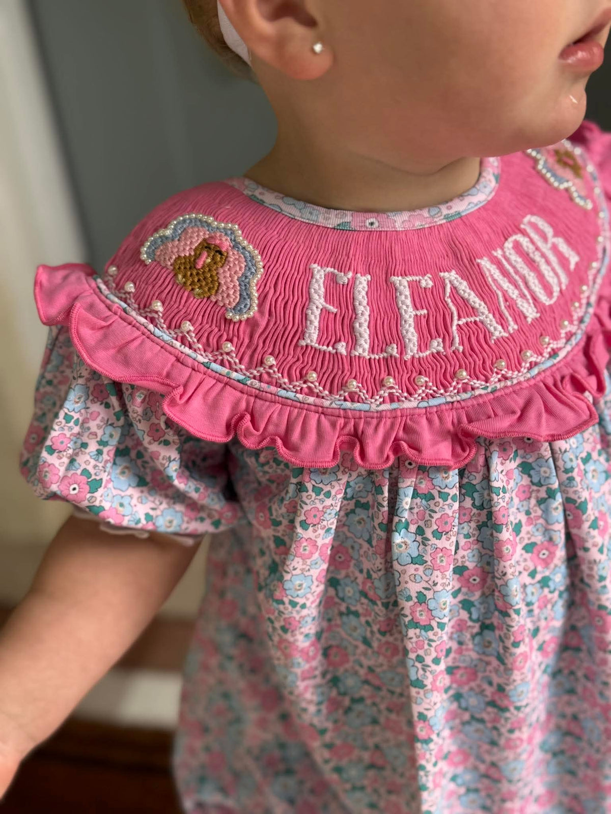 Girl’s Turkey Day Bloomer Set/Dress - "THANKFUL"