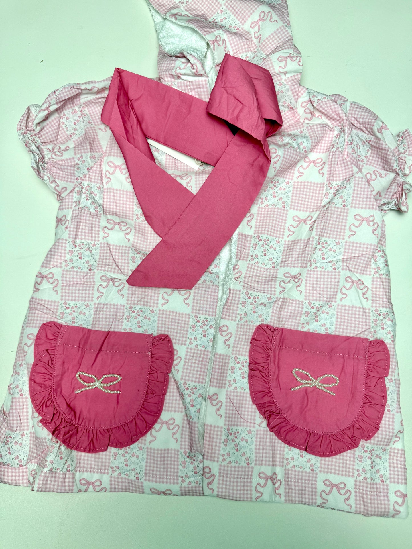 Patchwork Swim Coverup