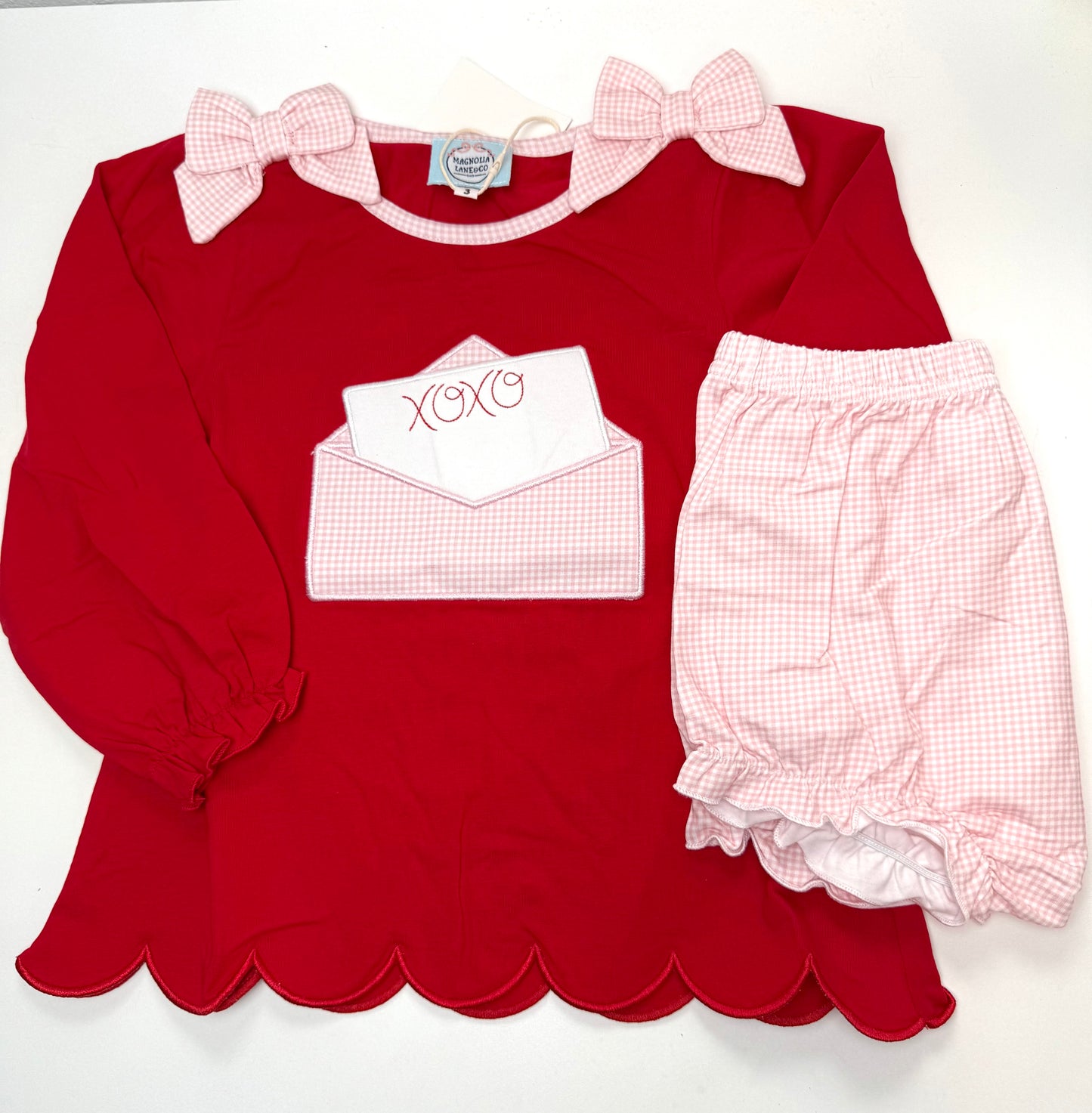 XOXO Girl's Bloomer Set