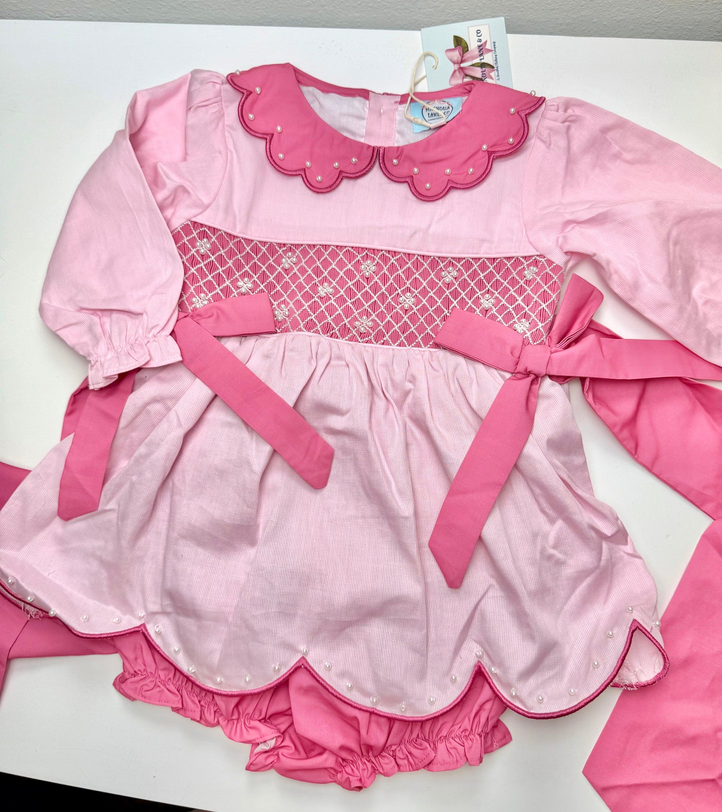 Pearly Pinks Bloomer Set