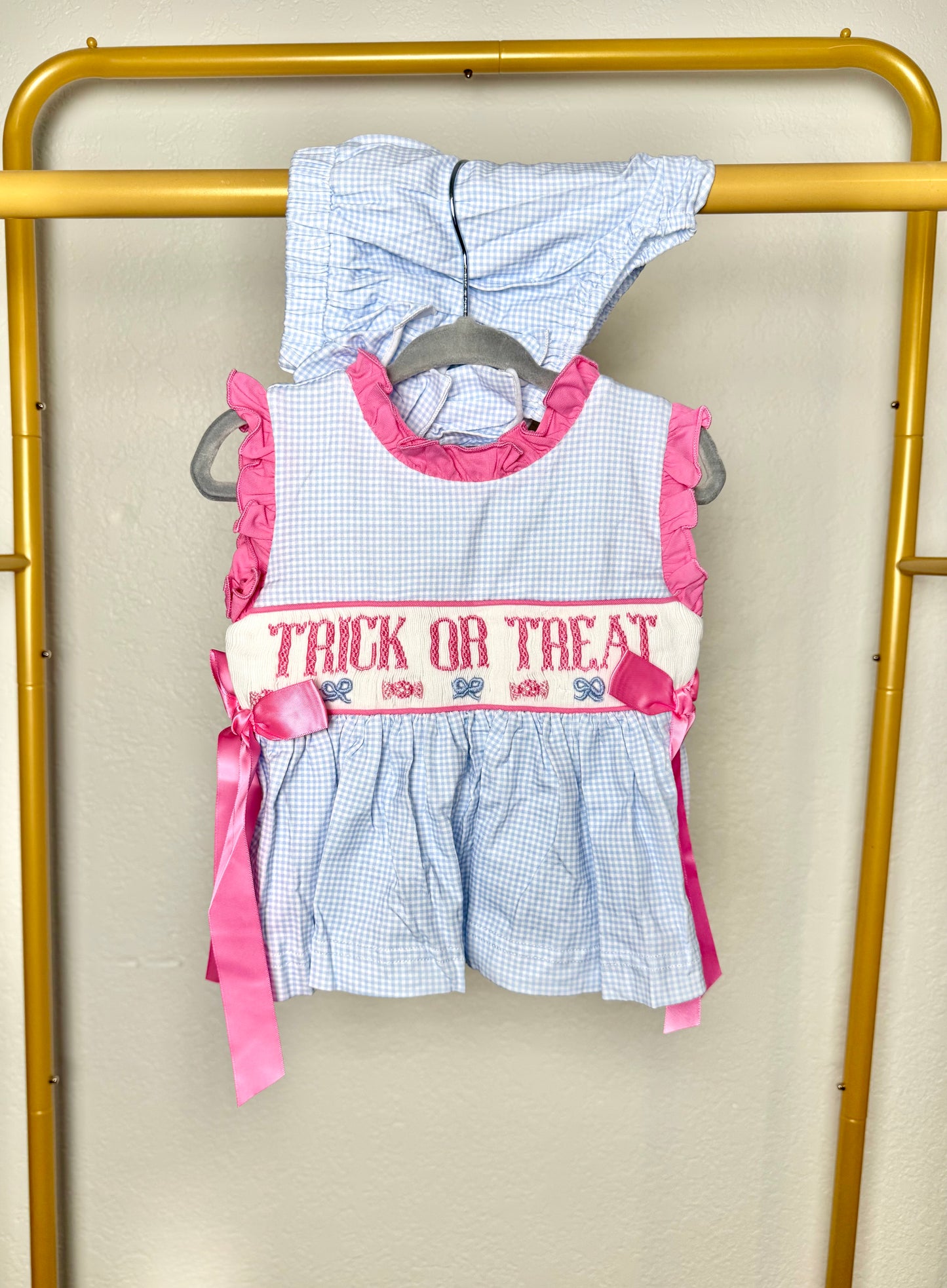 Girl's Trick or Treat Bloomer Set/Dress
