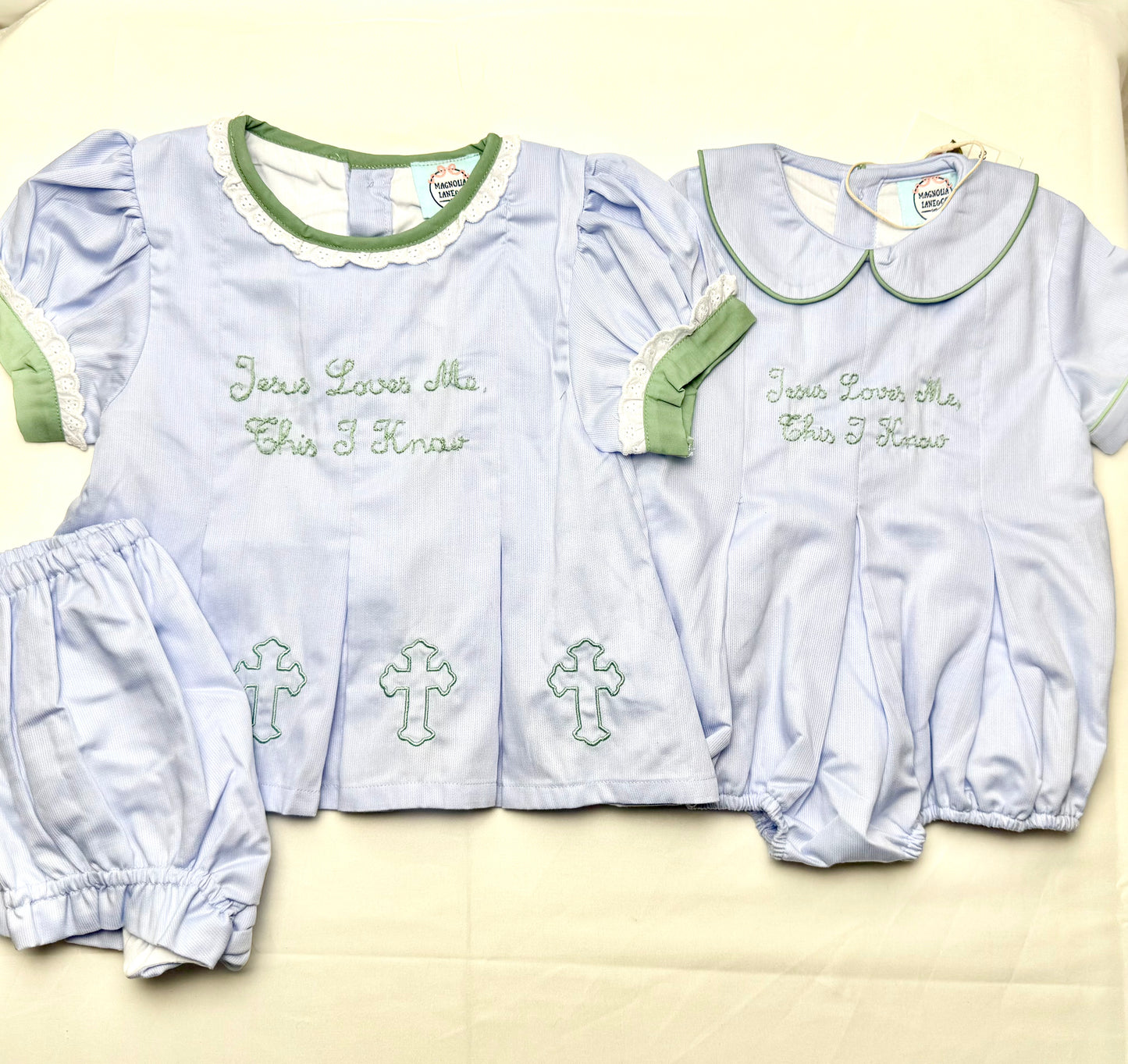 Boy's Jesus Loves Me Bubble