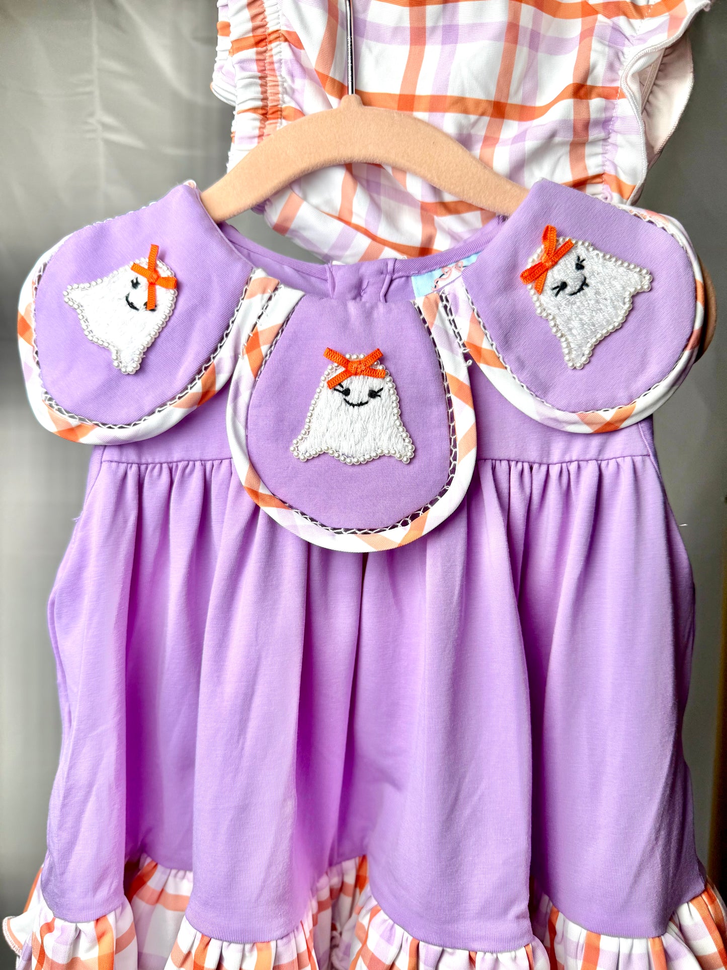Girl's Spooky Pearl Ghosts BLOOMER SET