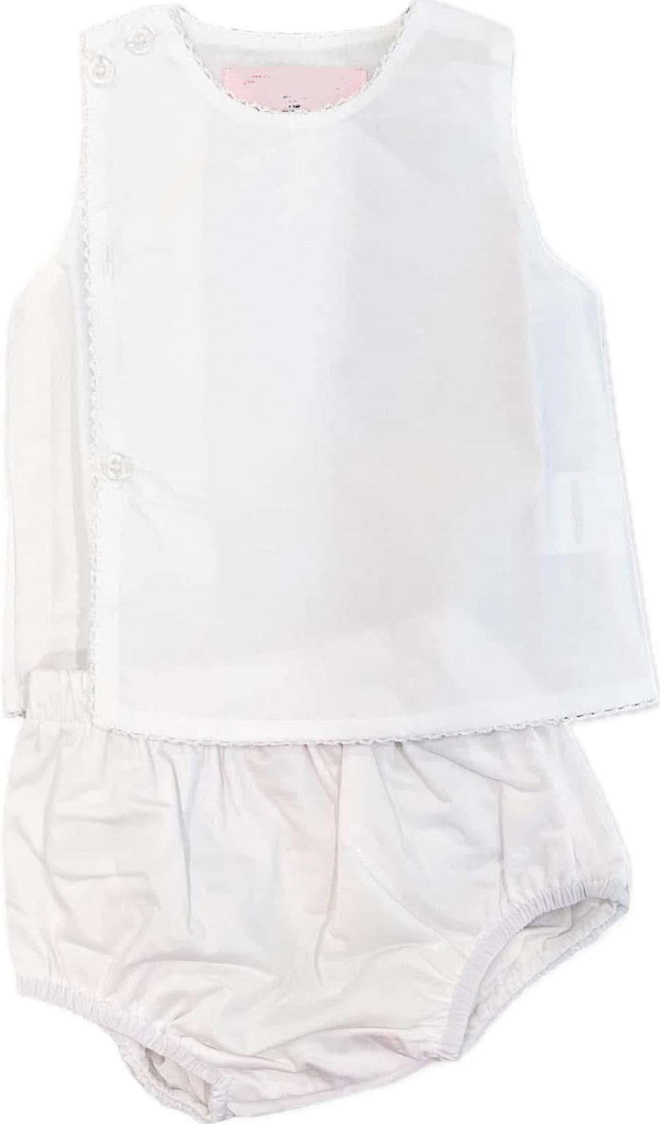 Heirloom Diaper Set - WHITE