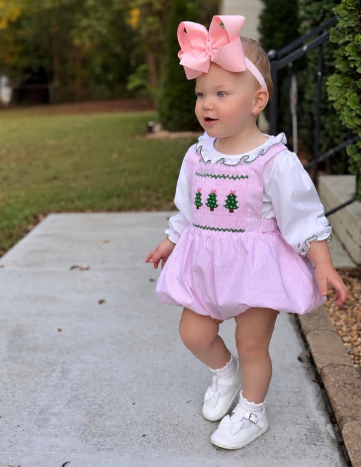 Gingham Trees: Girl's Bubble