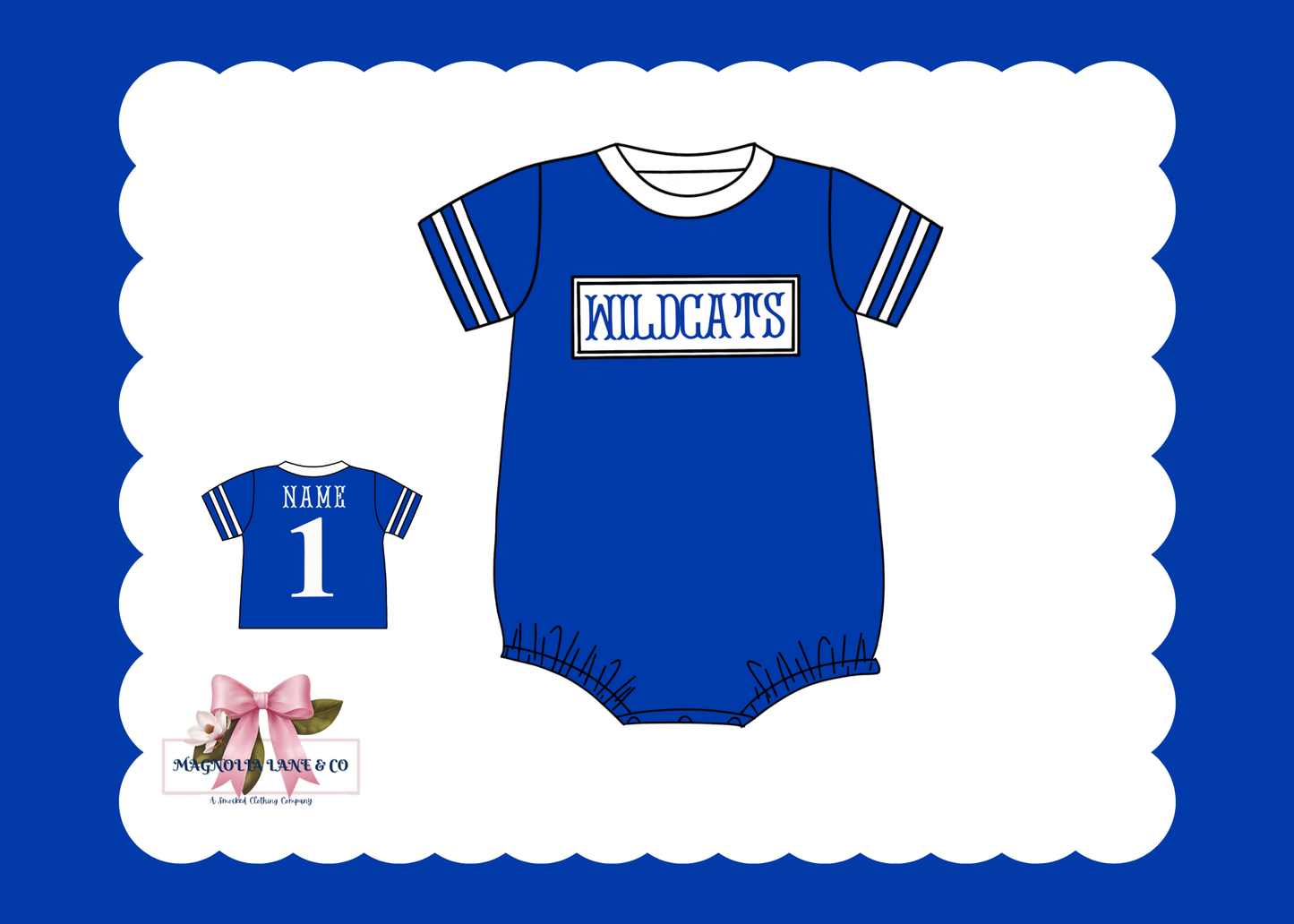 PO23: Royal Blue & White Jerseys: Bubble