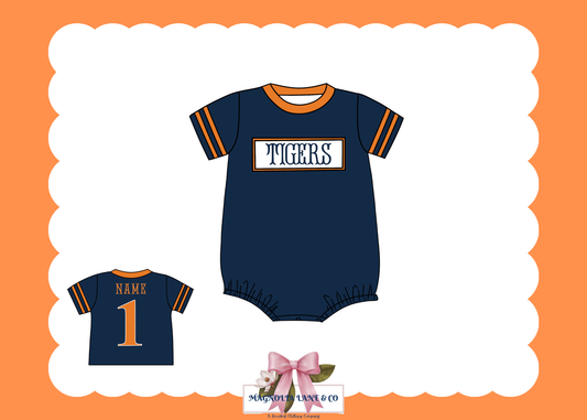 PO23: Navy & Orange Jerseys: Bubble