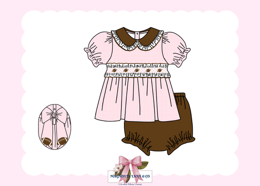 PO23: Girl's Generic Football Bloomer Set/Dress