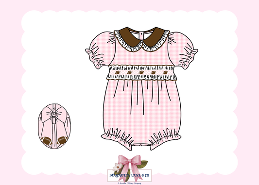 PO23: Girl's Generic Football Bubble