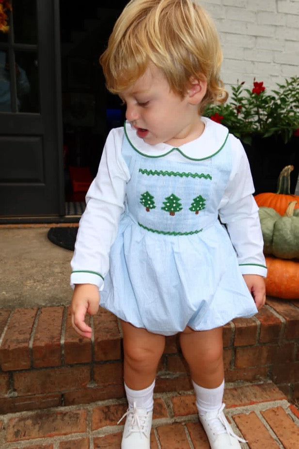 Gingham Trees: Boy’s Bubble