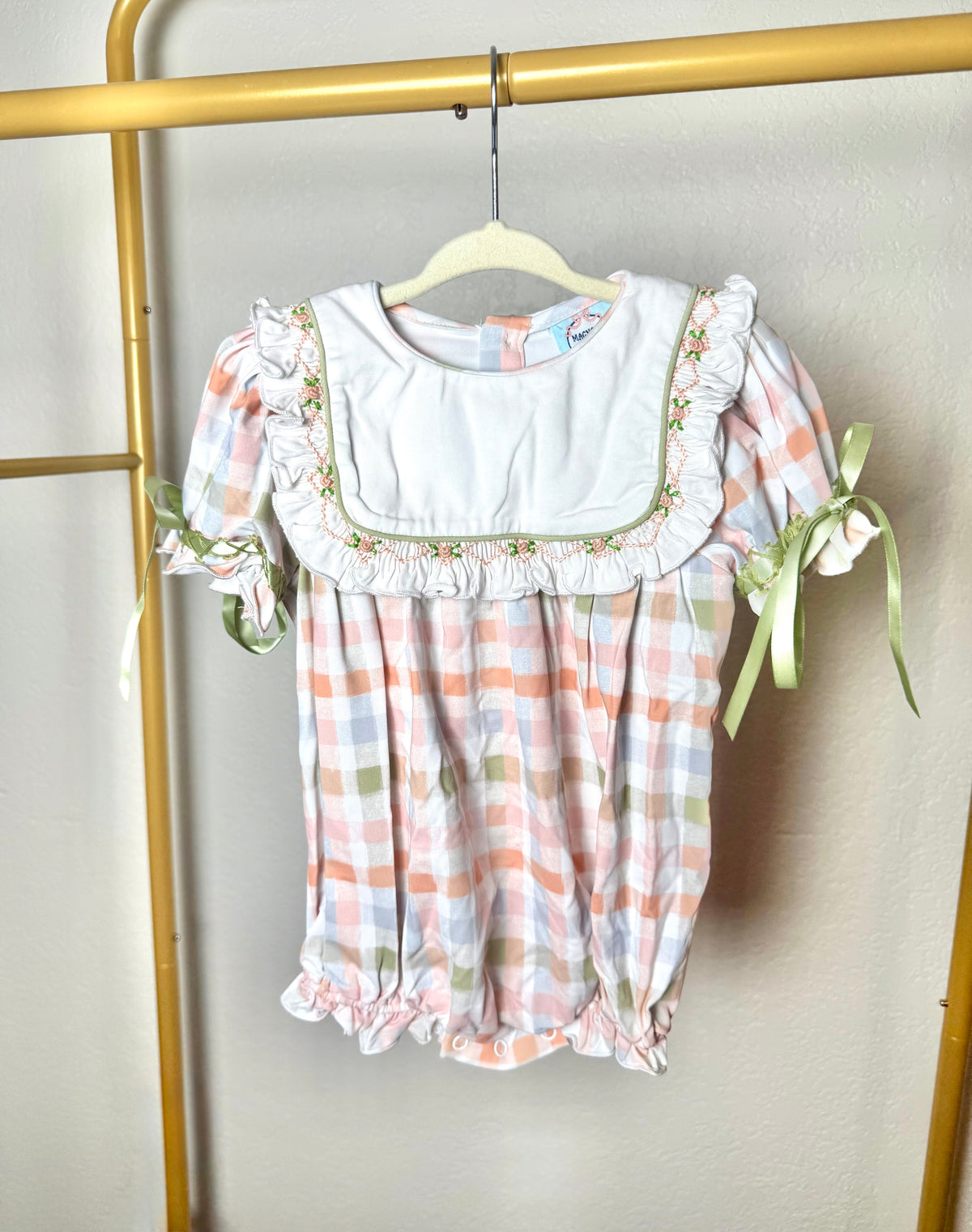 Girl’s Fall Plaid Bubble