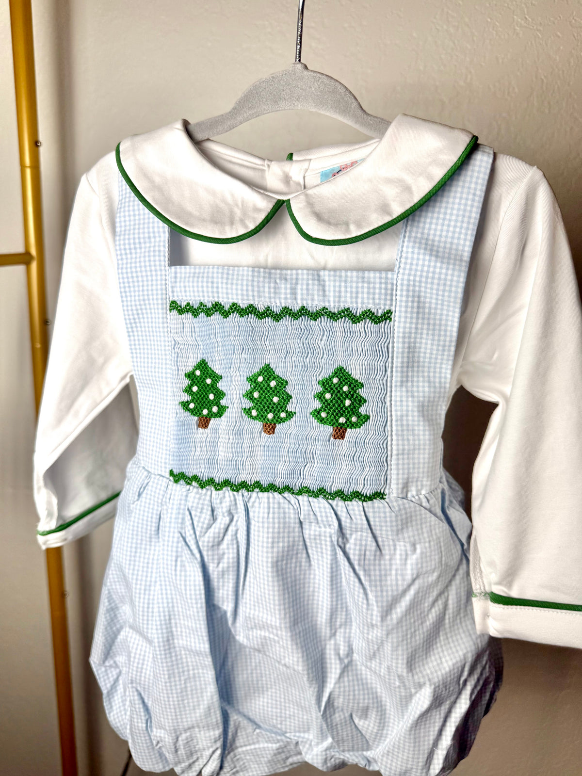 Gingham Trees: Boy’s Bubble