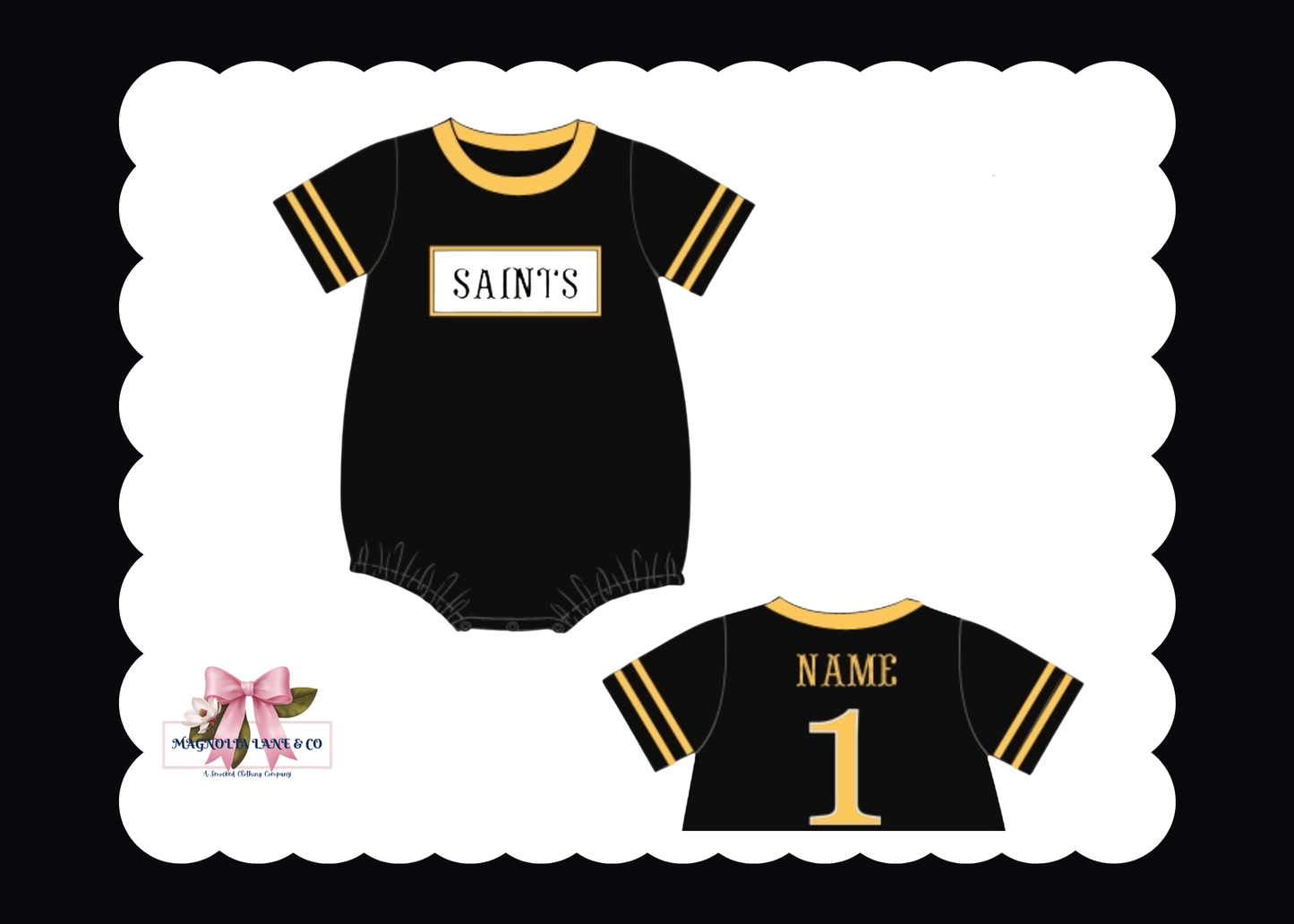 PO23: Black & Gold Jerseys: Bubble