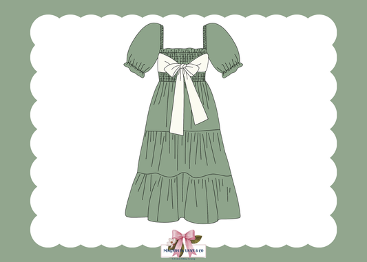 PO25: Fall Heirloom Mom Dress