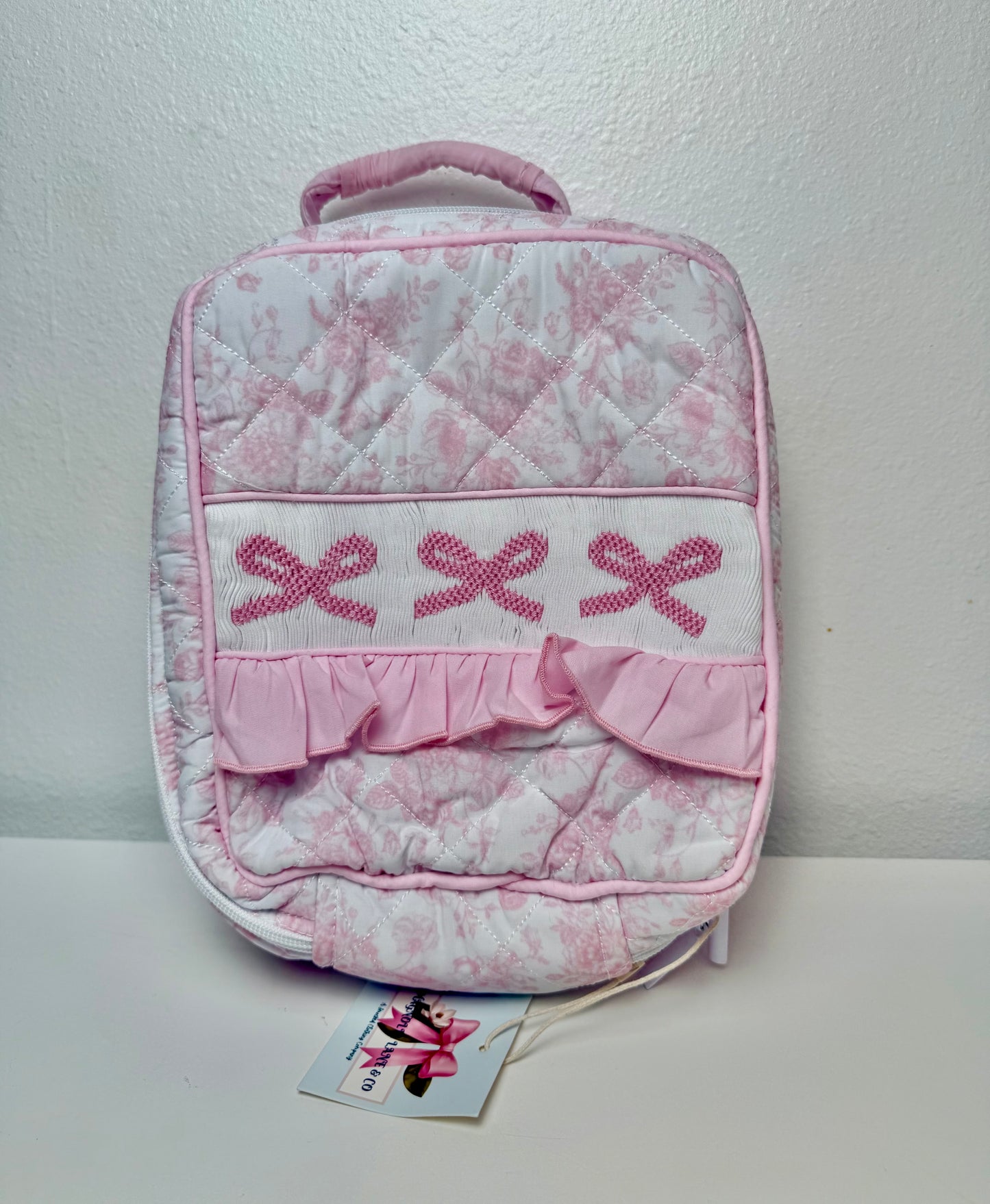 PO21: Pink Toile BTS Bundle w/ Bows (NO NAMES)