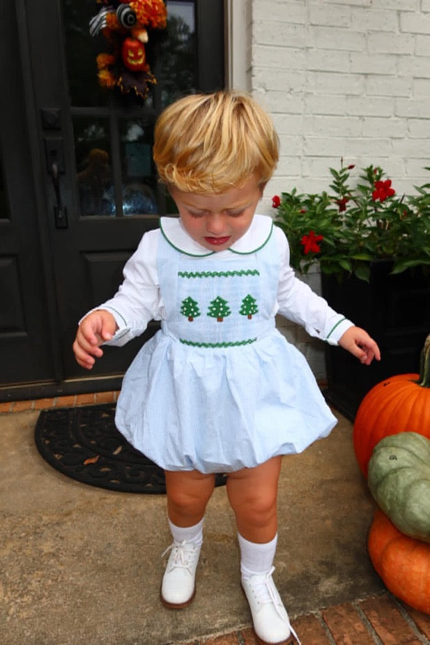 Gingham Trees: Boy’s Bubble