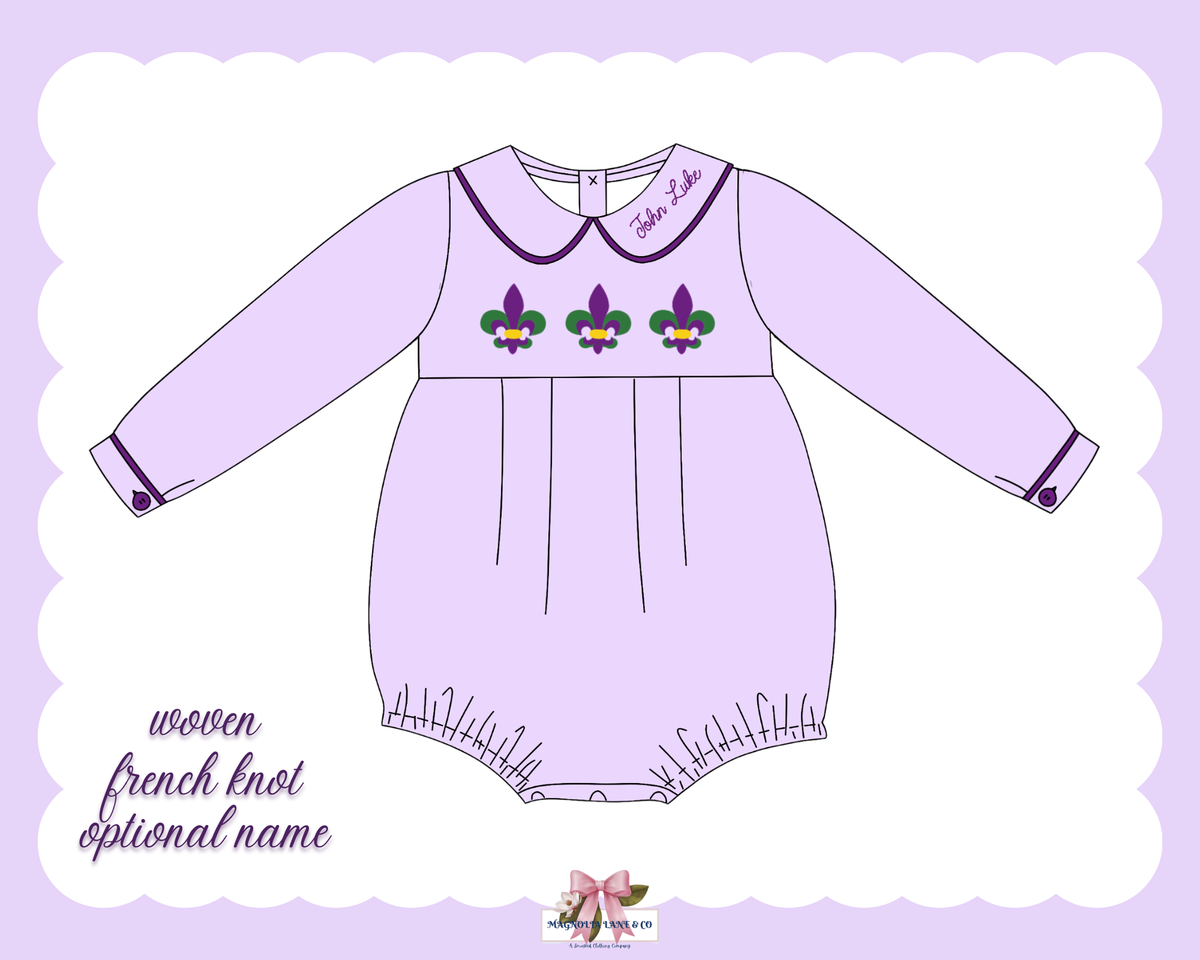 PO30: Boy’s Mister Mardi Gras Bubble (ETA: January)