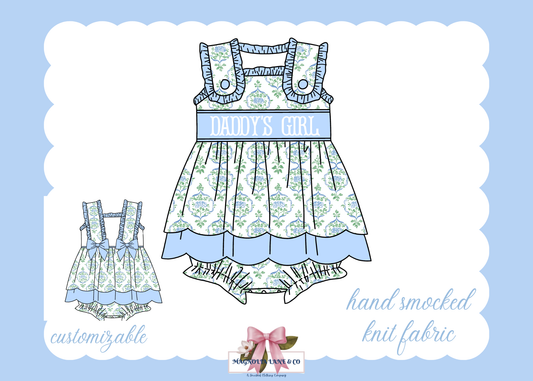 PO20: Father's Day Best: Girl's Skirted Bubble