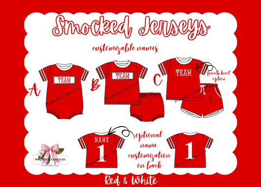 PO8: Red/White Jerseys
