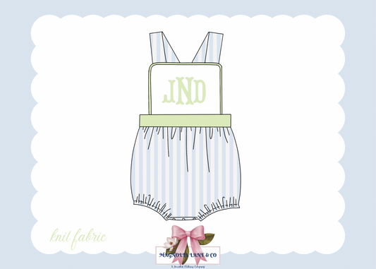 PO22: Boy’s Floral & Stripes Bubble