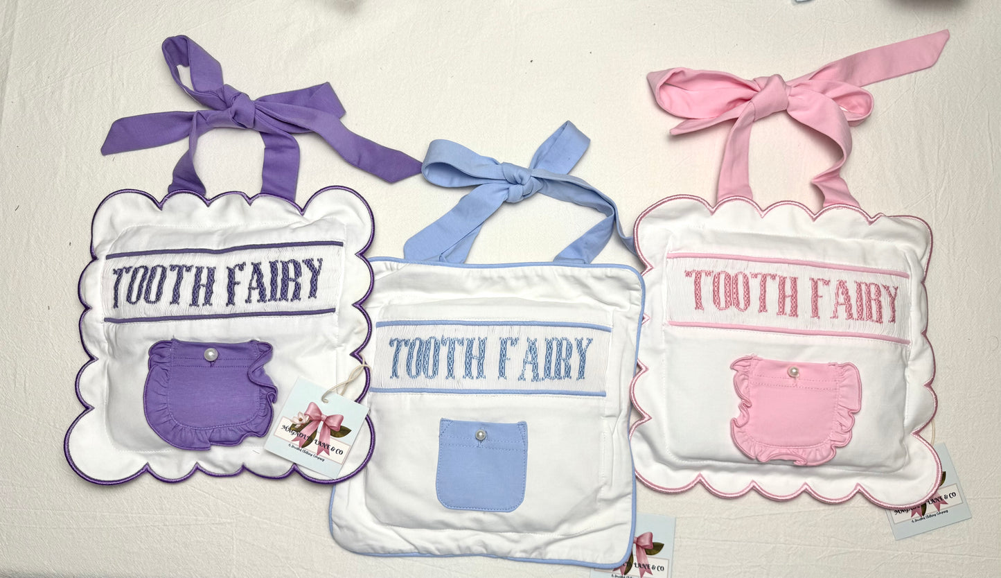 Smocked Tooth Fairy Pillows