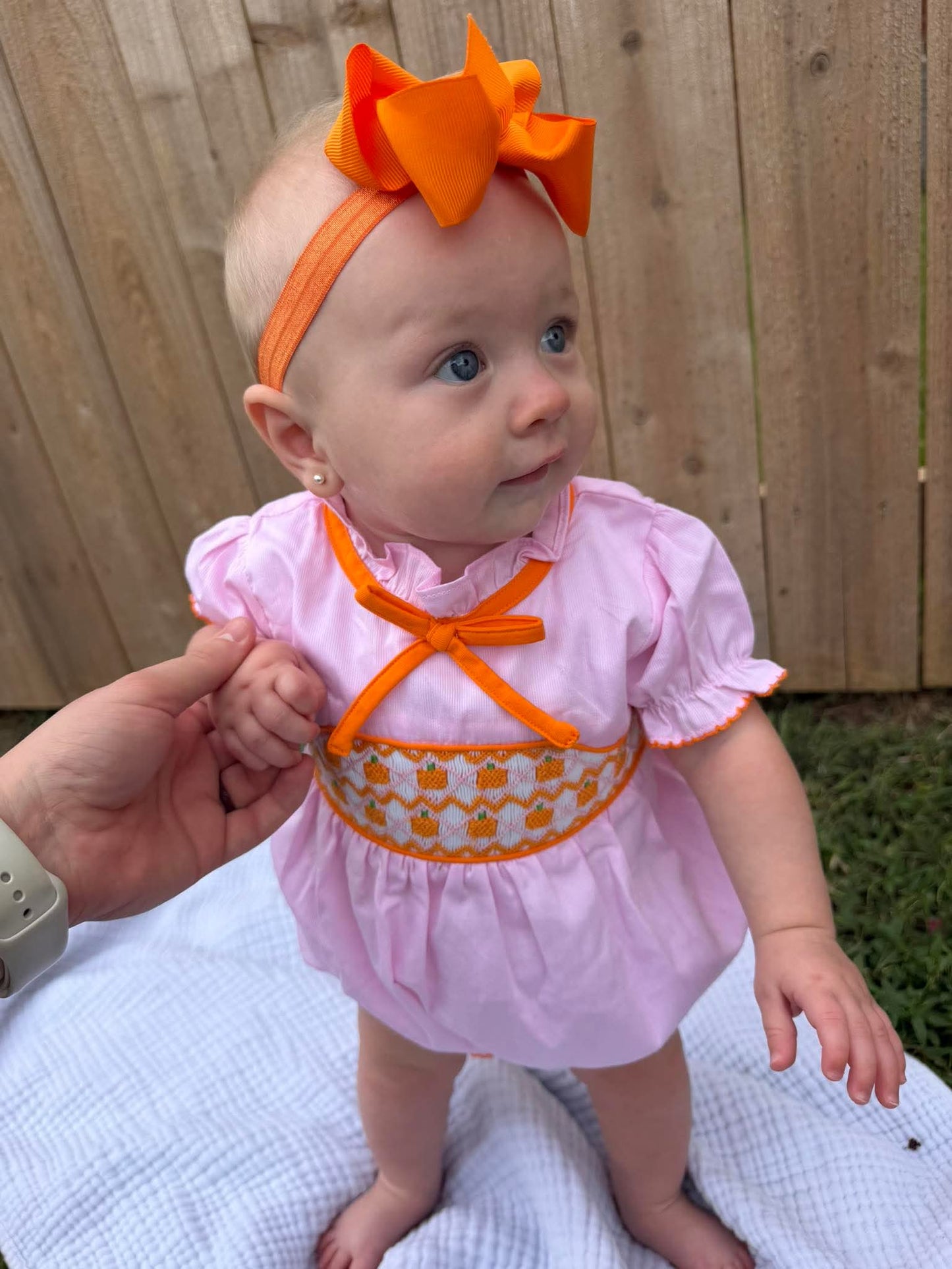 Girl's Little Pumpkin Bubble