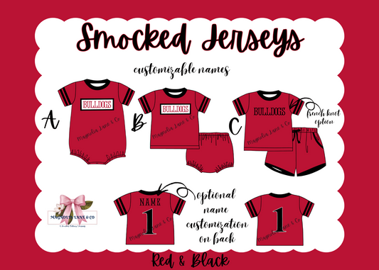 PO8: Red/Black Jerseys