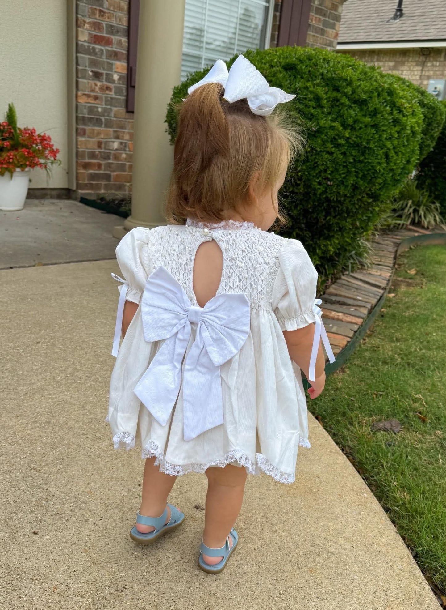 Girl's Yellow Heirloom Bloomer Set