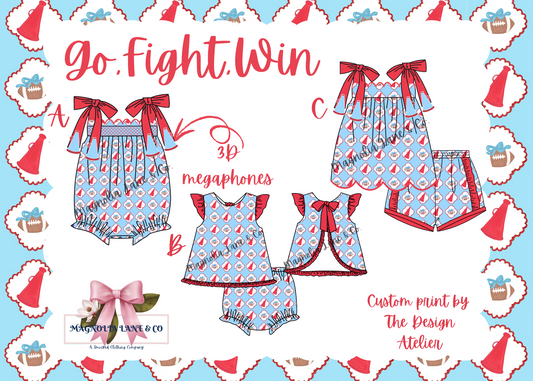 PO8: Blue & Red Go, Fight, Win Collection
