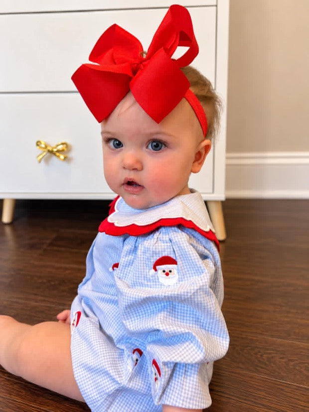 Santa Baby: Girl's Bubble - "SANTA BABY"