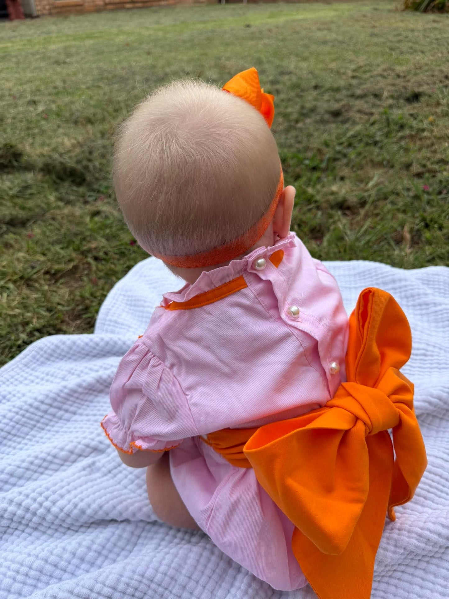 Girl's Little Pumpkin Bubble