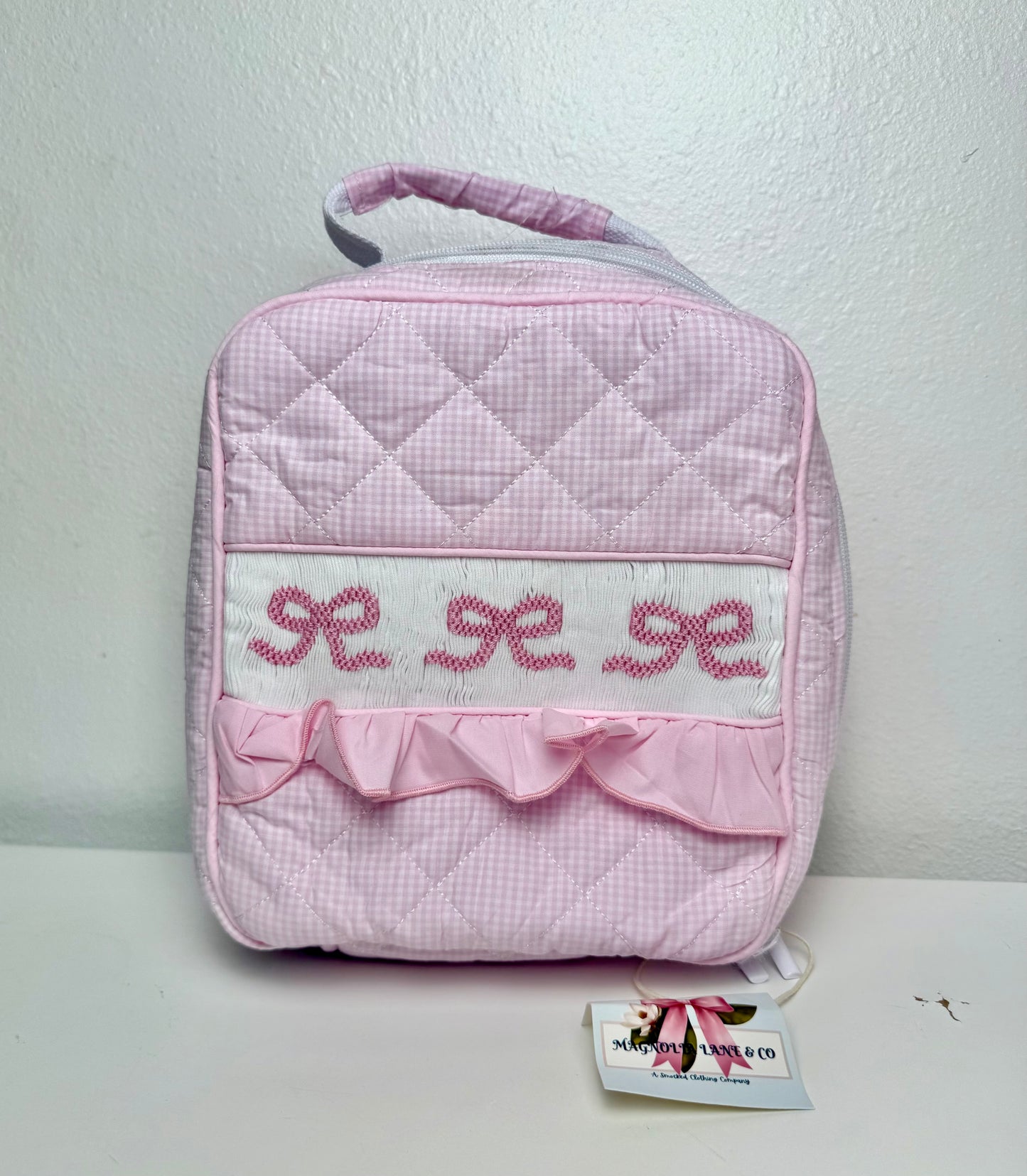 PO21: Pink Gingham BTS Bundle w/ Bows (NO NAMES)