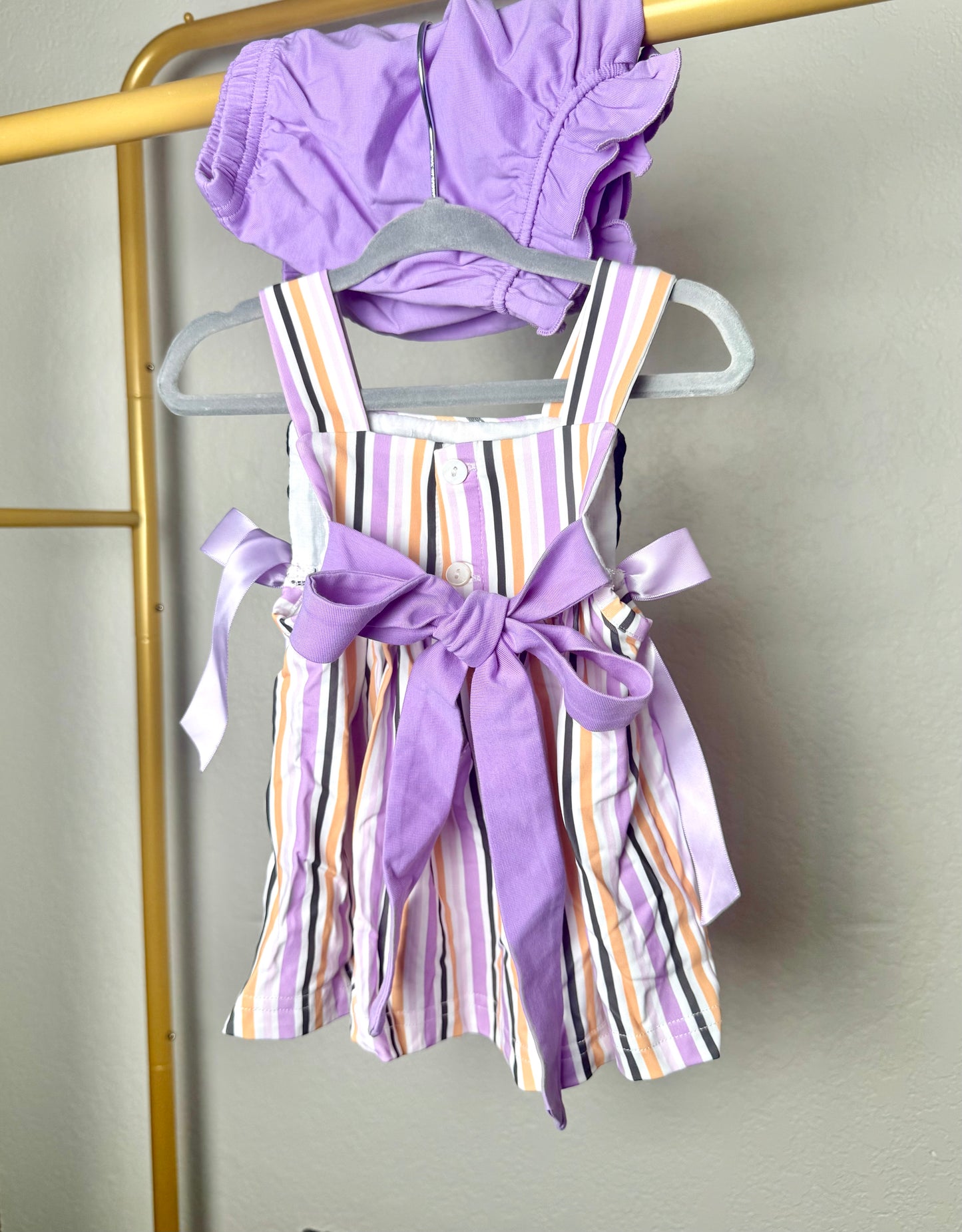 Girl's Itsy Bitsy Spiders Bloomer Set