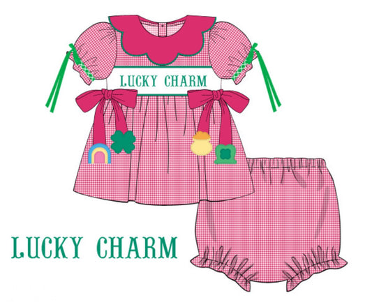My Lucky Charm Girl’s Bloomer Set