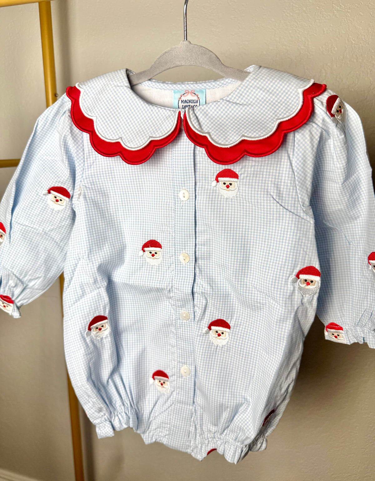 Santa Baby: Girl's Bubble - "SANTA BABY"