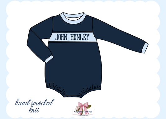 PO25: Boy’s Blue & Navy Bubble