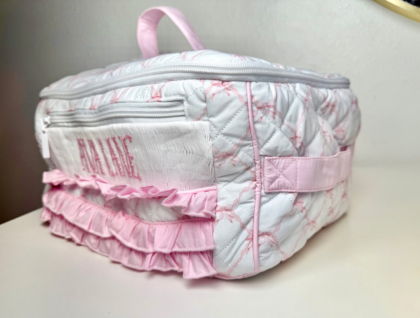 Pink Bow Trellis Carry All Kits - "BOWS"