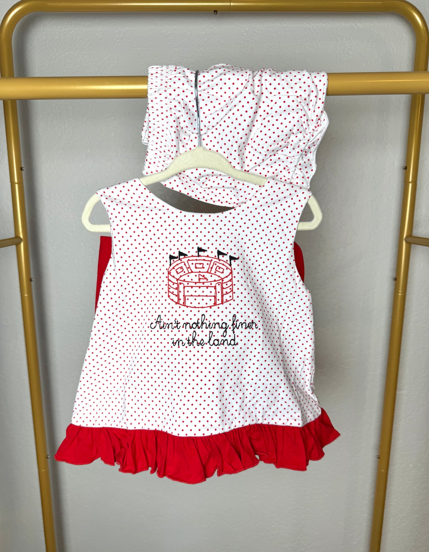 Girl's Go Dawgs Bloomer Set