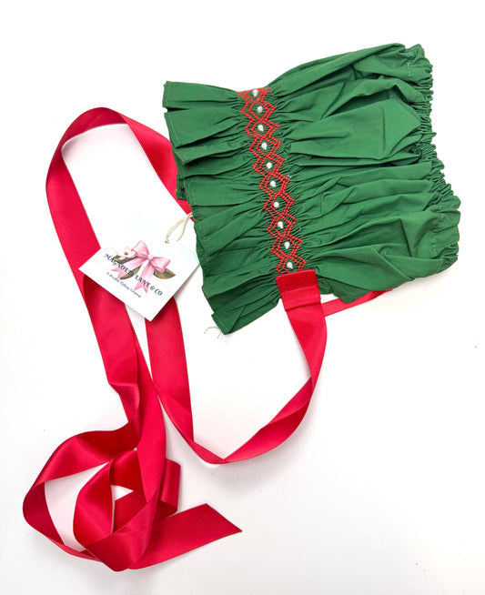 Christmas Best: Girl's Bonnet