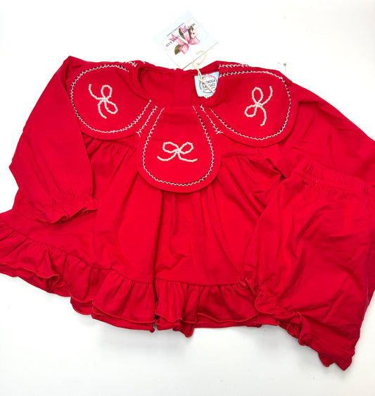 Christmas Pearls: BLOOMER SET